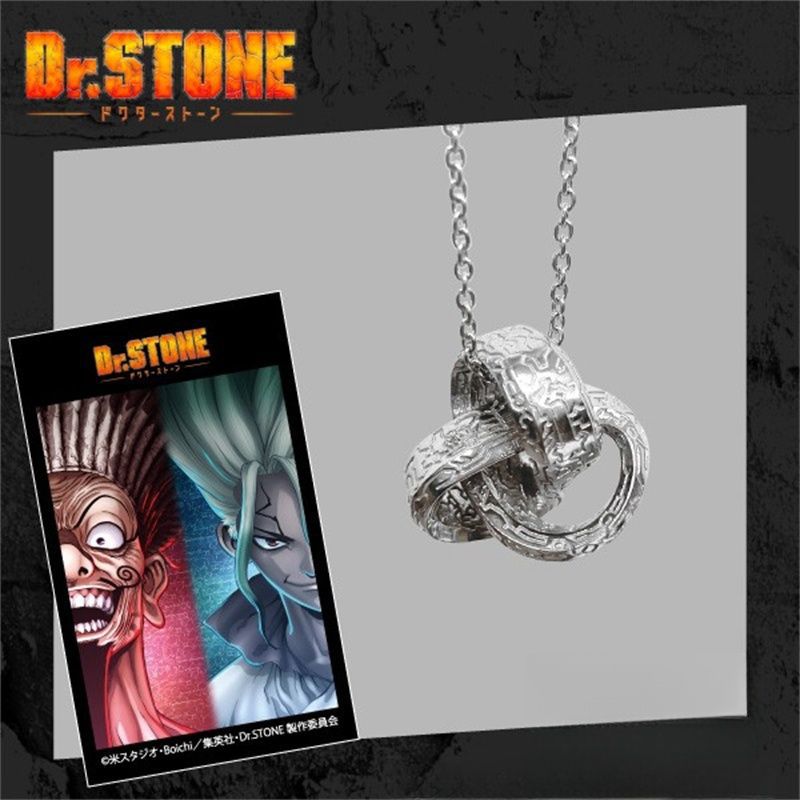 Anime Pendant Necklace - Collana con Ciondolo Senku Ishigami Medusa,