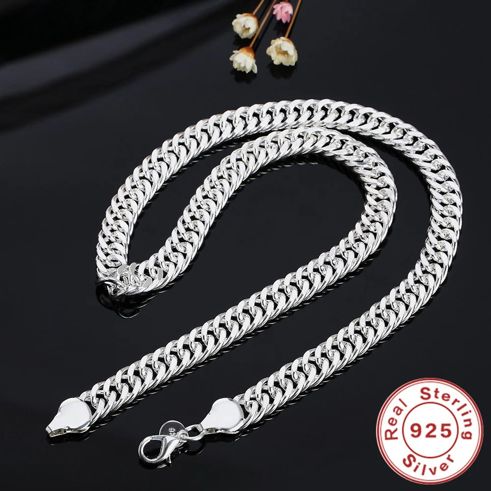 Cuban Link Chain 12Mm - Nuova collana a catena laterale in