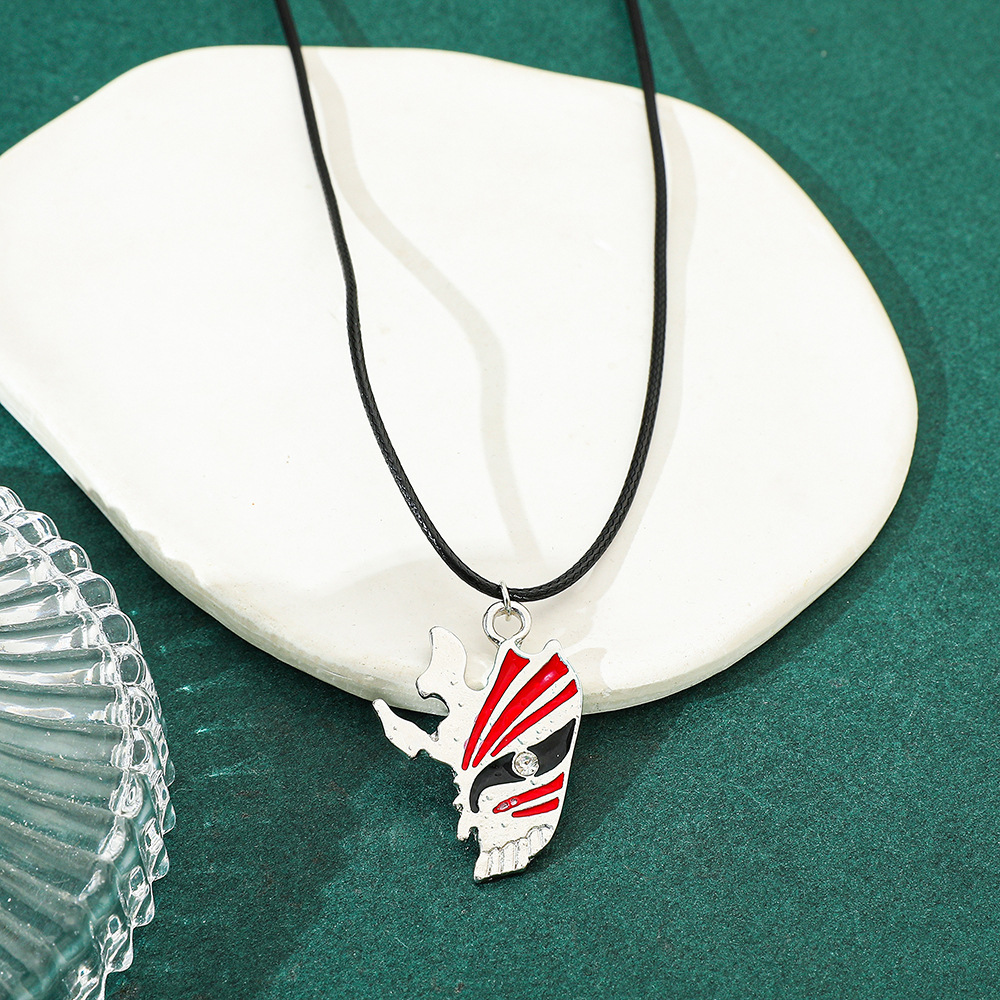 Anime Pendant Necklace - Collana con Ciondolo in Metallo a