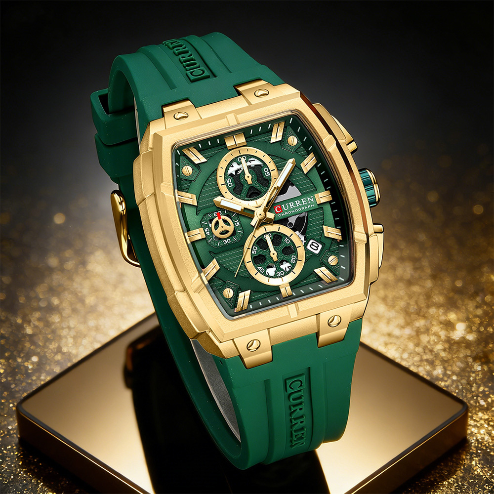 Watch Accessories - CURREN Orologio vintage di lusso da