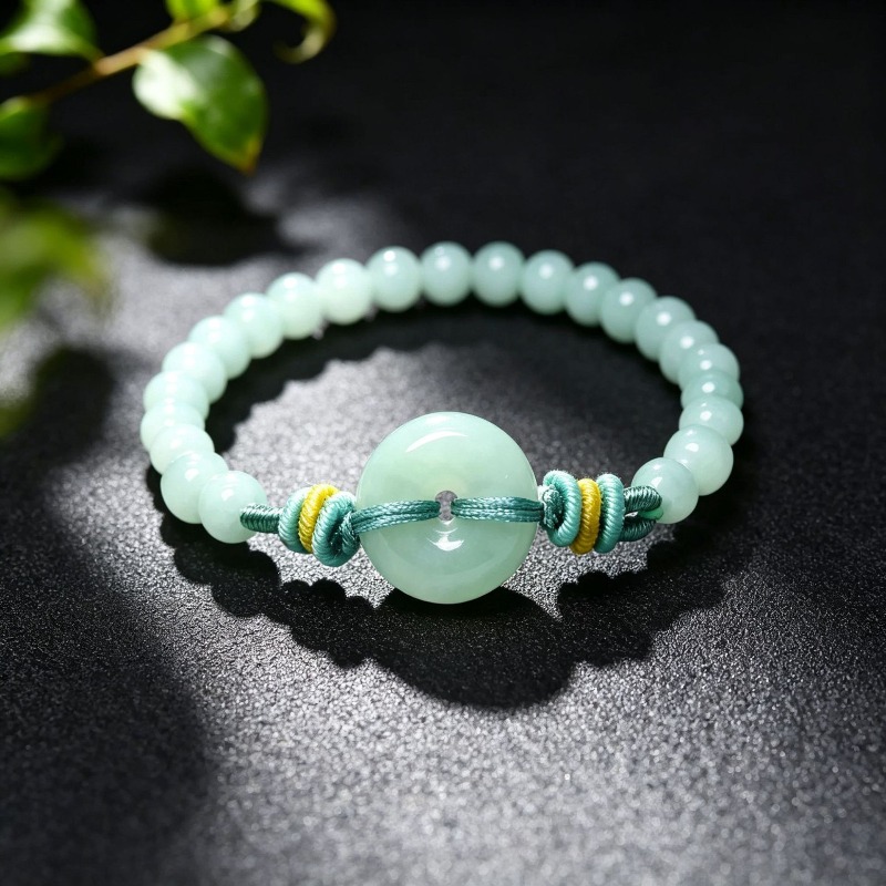 Bracelets - Bracciale con Perle di Smeraldo Naturale