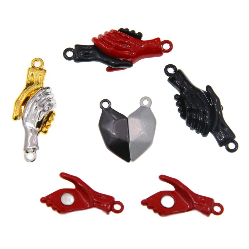 Magnetic Couple Matching Necklaces - 25 set Amanti abbinati Amicizia Ciondolo