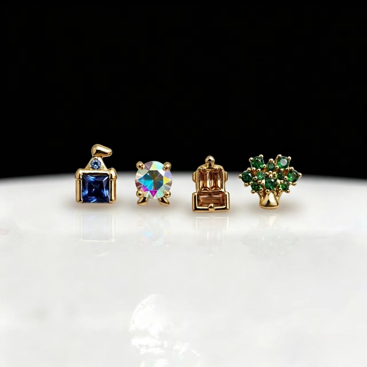 Earrings - Nuovi squisiti orecchini a forma di