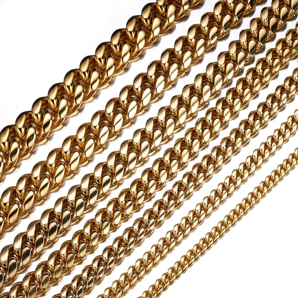 TOPGRILLZ Acciaio Inossidabile - Cuban Link Chain 12Mm recensione e prezzo
