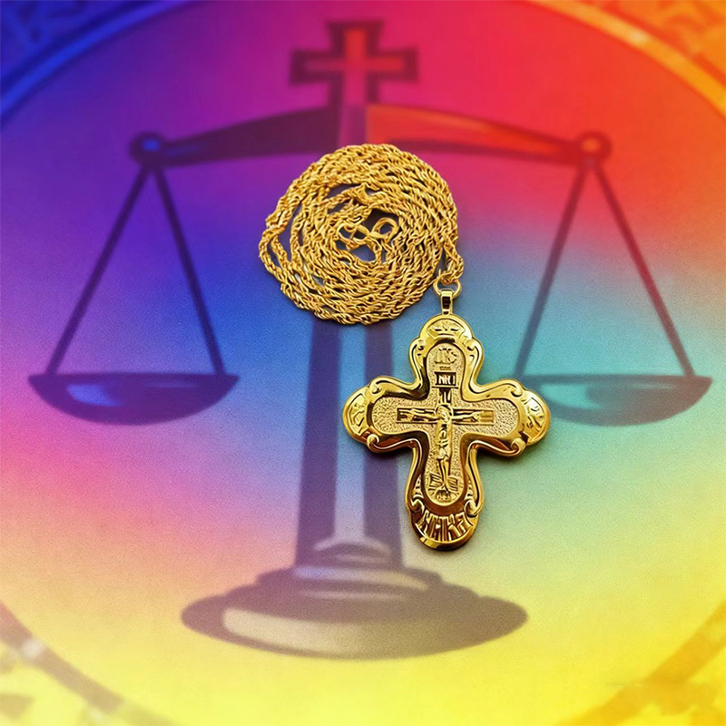 Nuova Croce Pettorale Ortodoss - Cross Pendant Necklace Gold recensione e prezzo