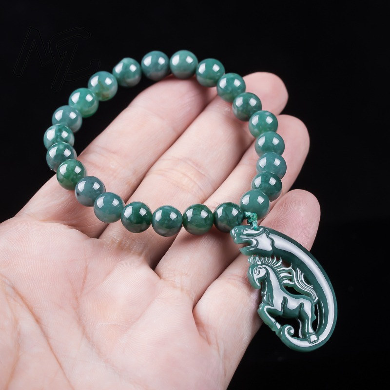 Bracciale in Giada Naturale Bl - Bracelets recensione e prezzo