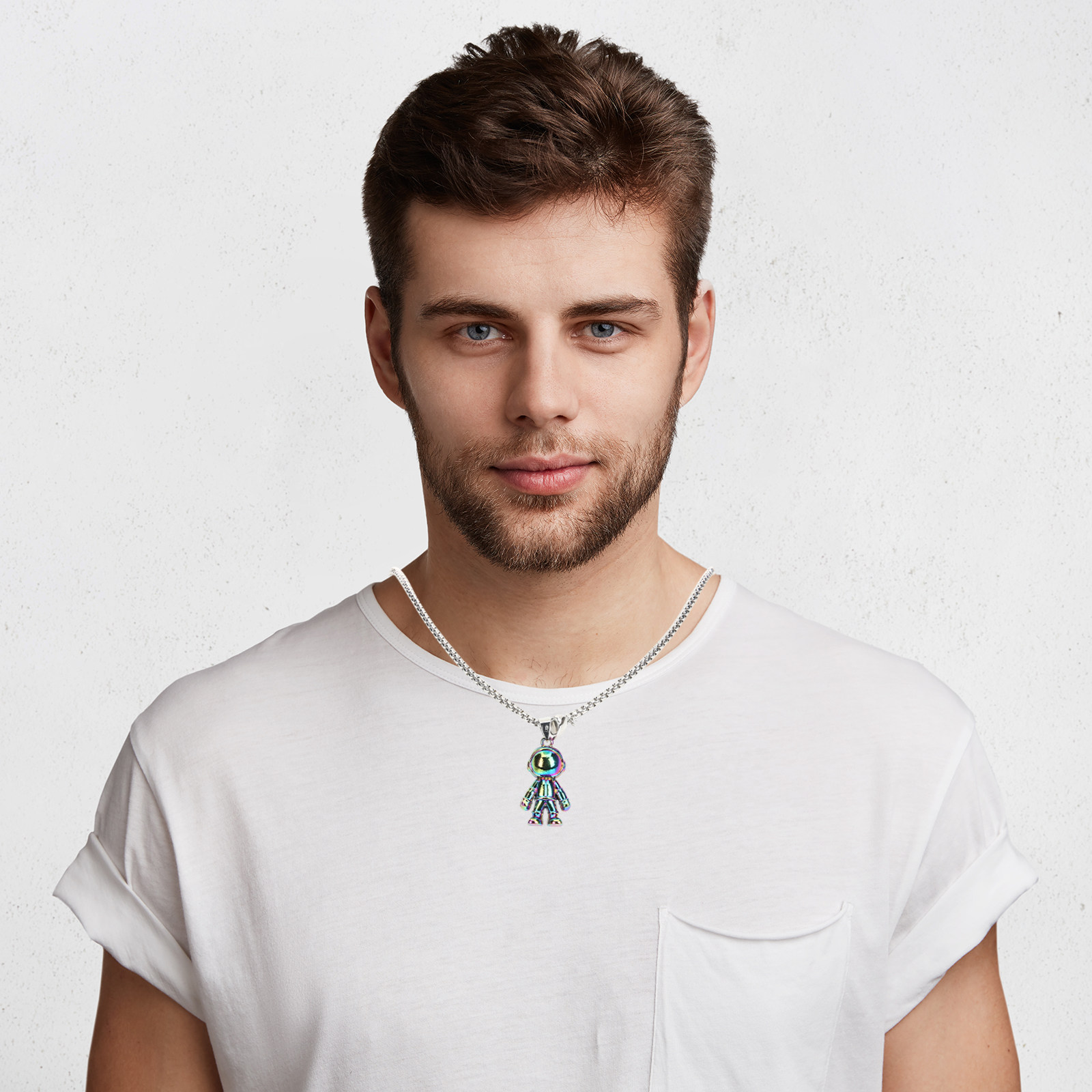 1 paio di collane coordinate p - Magnetic Couple Matching Necklaces recensione e prezzo