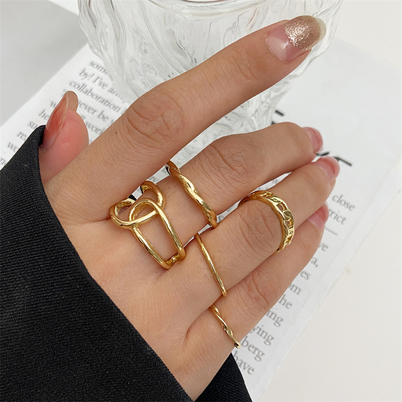 Anello Punk con perline di met - Vintage Punk Knuckle Rings Set recensione e prezzo
