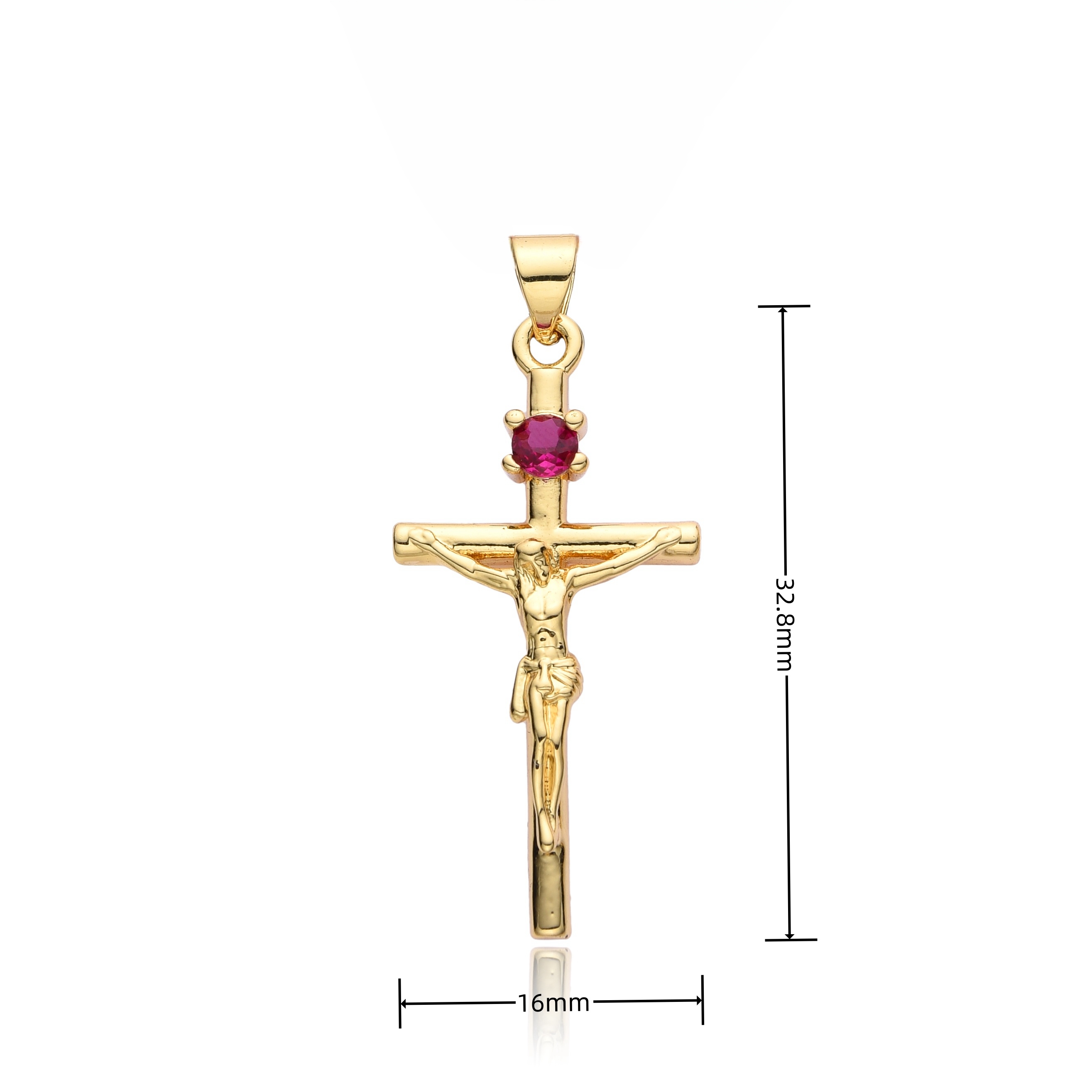 Moda Micro-intarsiato zircone  - Cross Pendant Necklace Gold recensione e prezzo