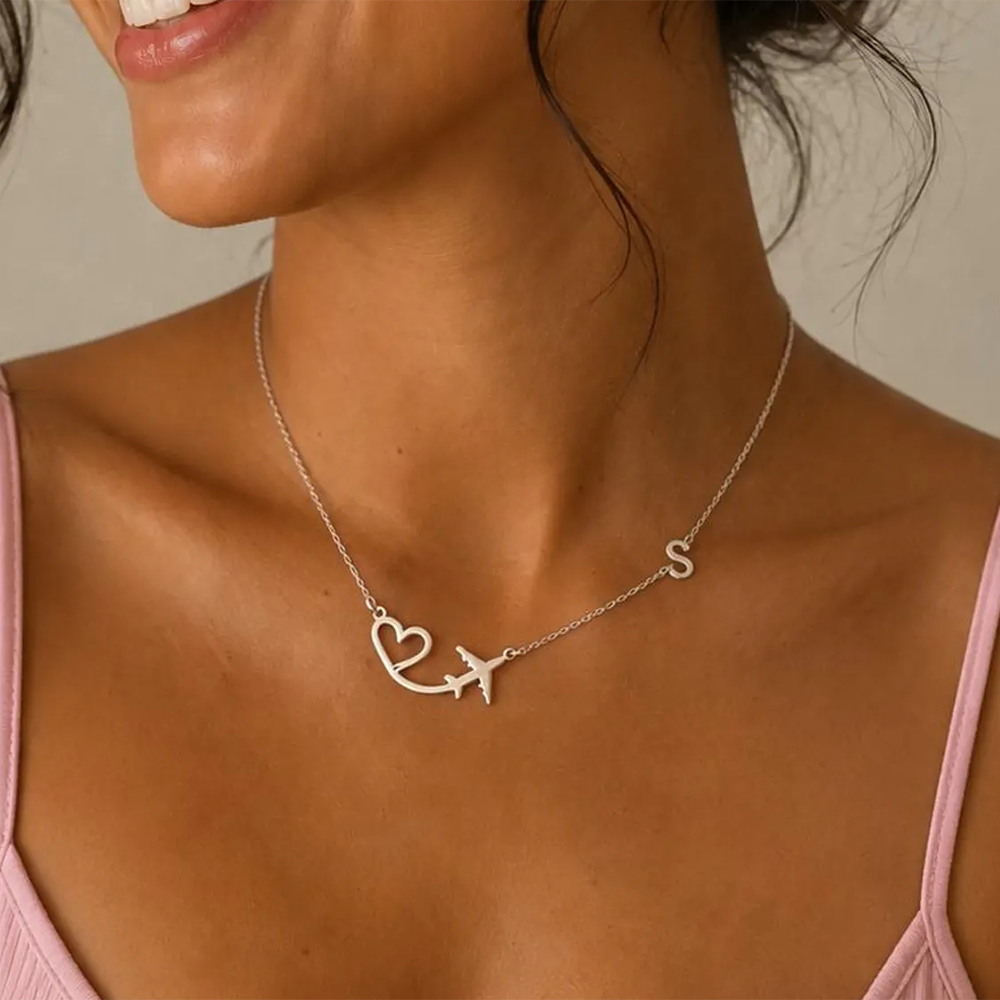 Collana con ciondolo personali - Custom Name Necklace Stainless Steel recensione e prezzo