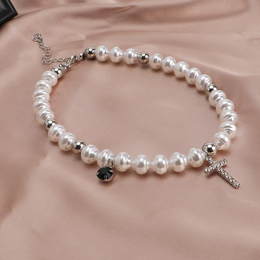 Ciondolo Vintage cristallo cro - Pearl Choker Necklace Vintage recensione e prezzo