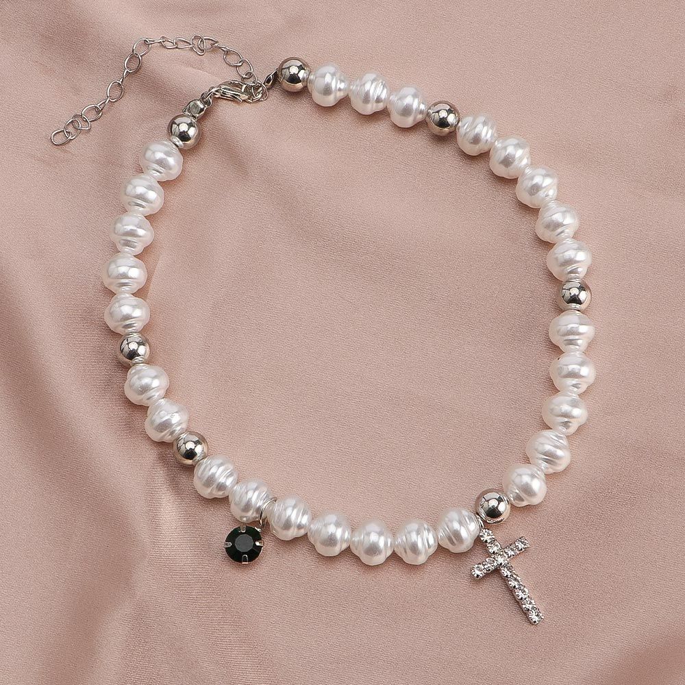 Ciondolo Vintage cristallo cro - Pearl Choker Necklace Vintage recensione e prezzo