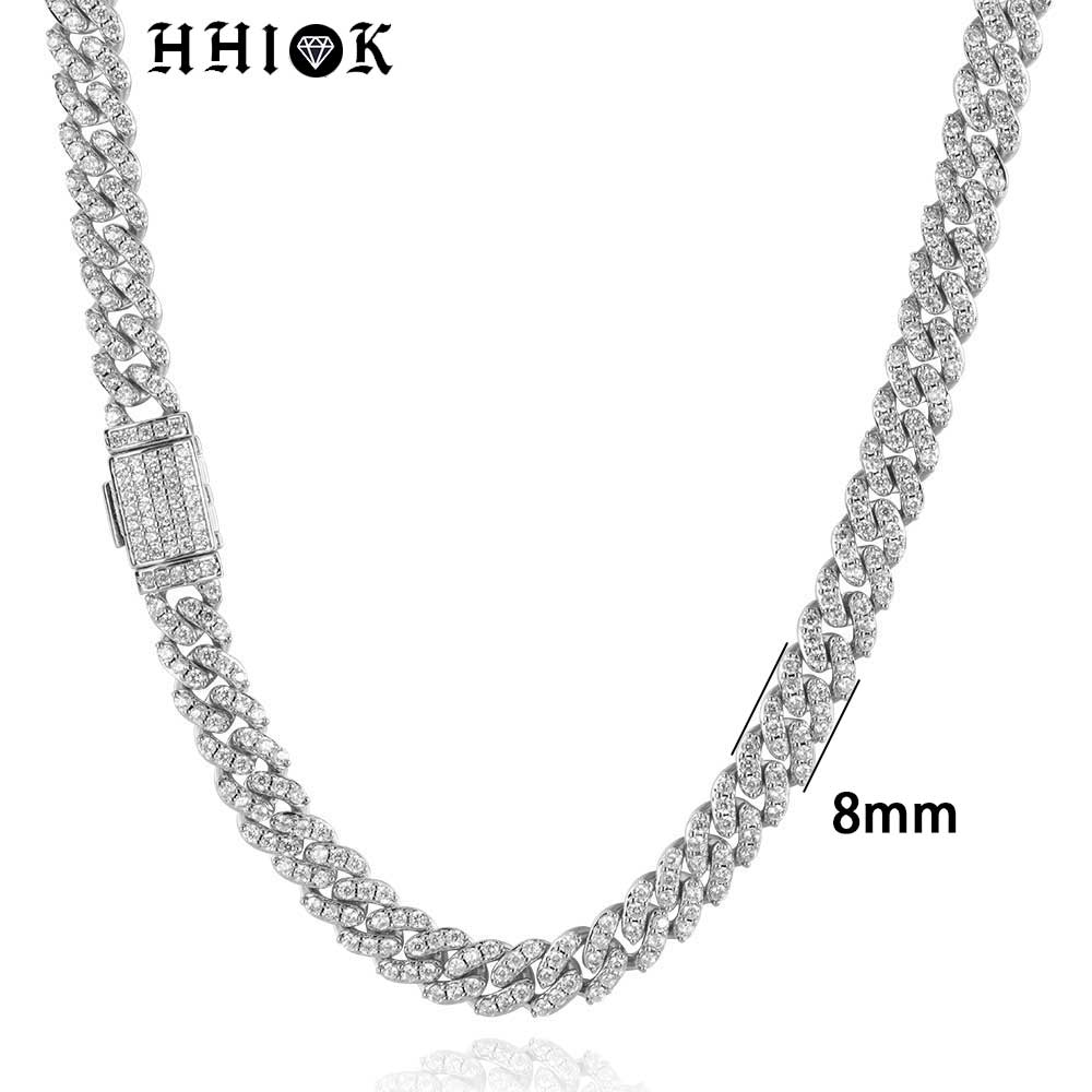 Collana da donna con zirconi d - Cuban Link Chain 12Mm recensione e prezzo