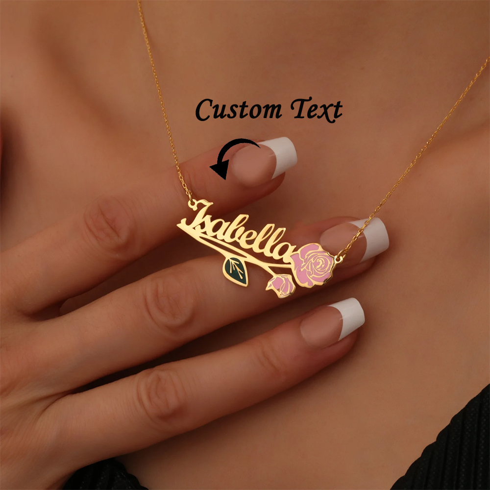 Collana personalizzata con nom - Custom Name Necklace Stainless Steel recensione e prezzo