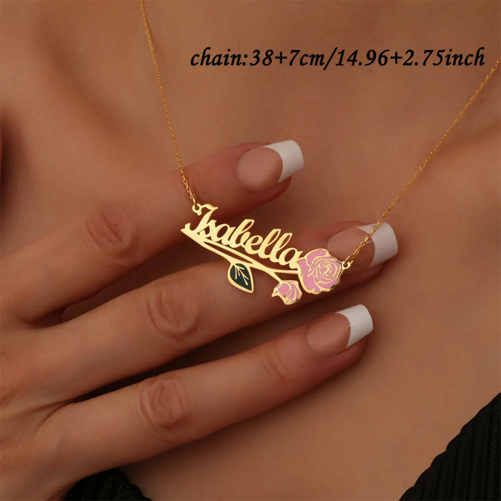Collana personalizzata con nom - Custom Name Necklace Stainless Steel recensione e prezzo
