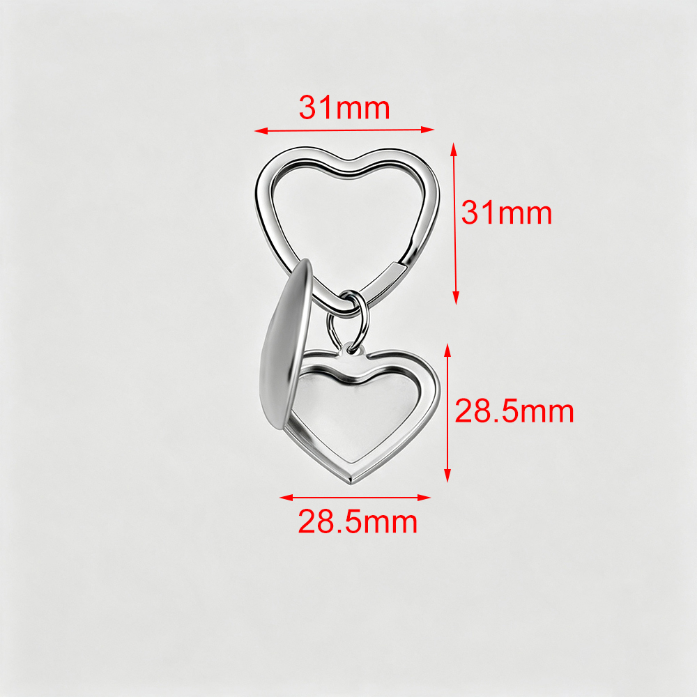 Fnixtar 10 pezzi Portachiavi c - Heart Locket Necklace Photo recensione e prezzo
