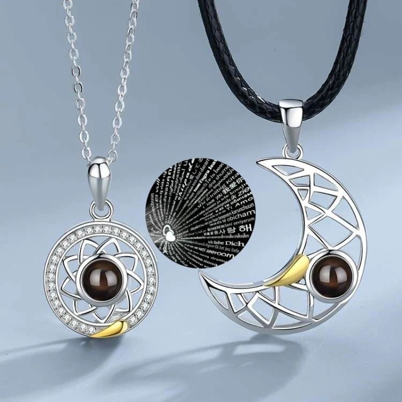 1 paio di coppie magnetiche co - Magnetic Couple Matching Necklaces recensione e prezzo