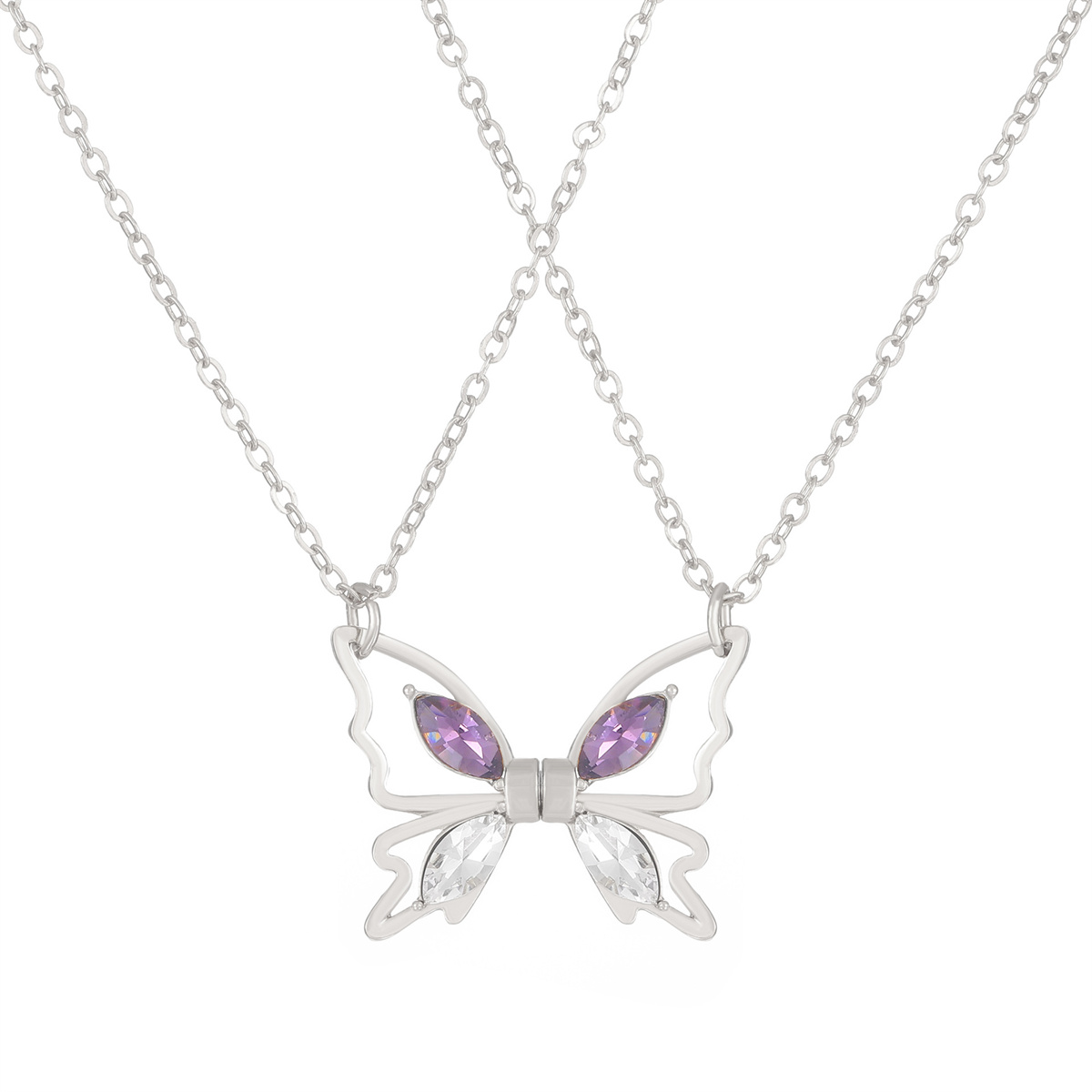 Collana Magnetica a Farfalla p - Magnetic Couple Matching Necklaces recensione e prezzo