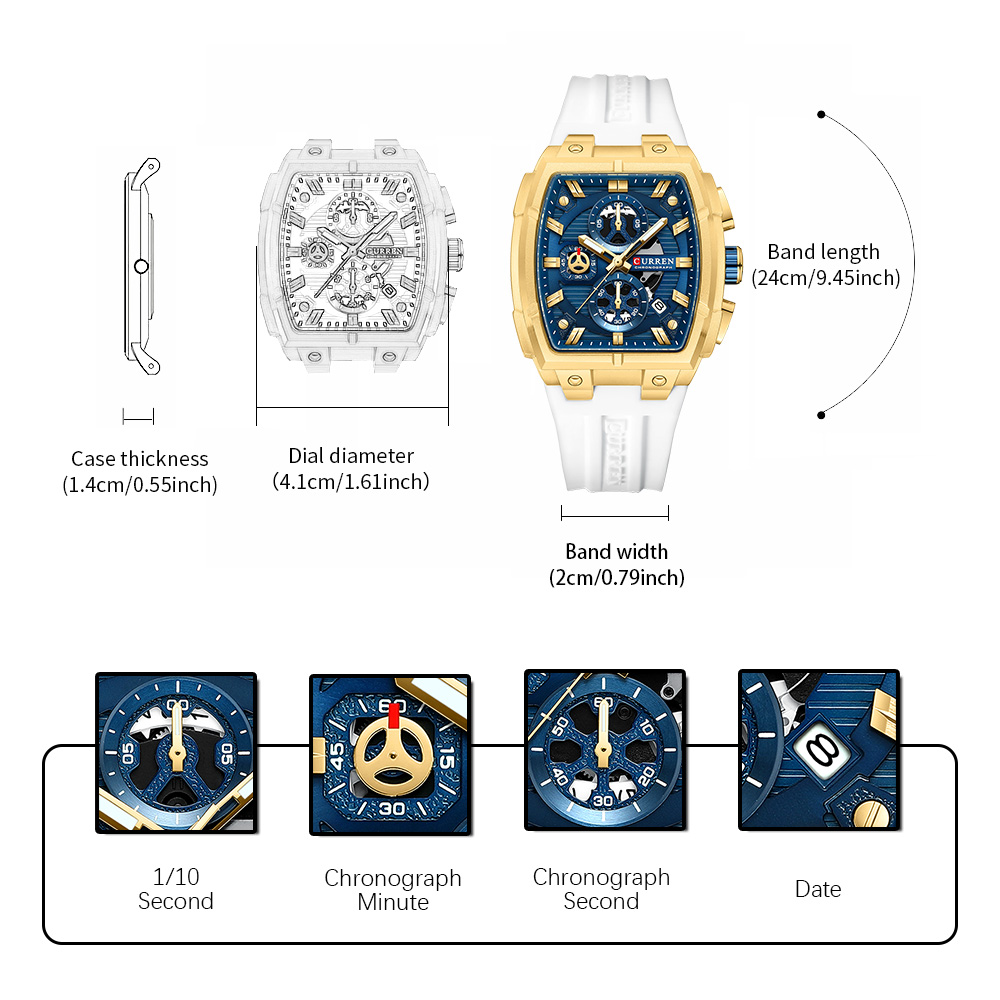 CURREN Orologio vintage di lus - Watch Accessories recensione e prezzo