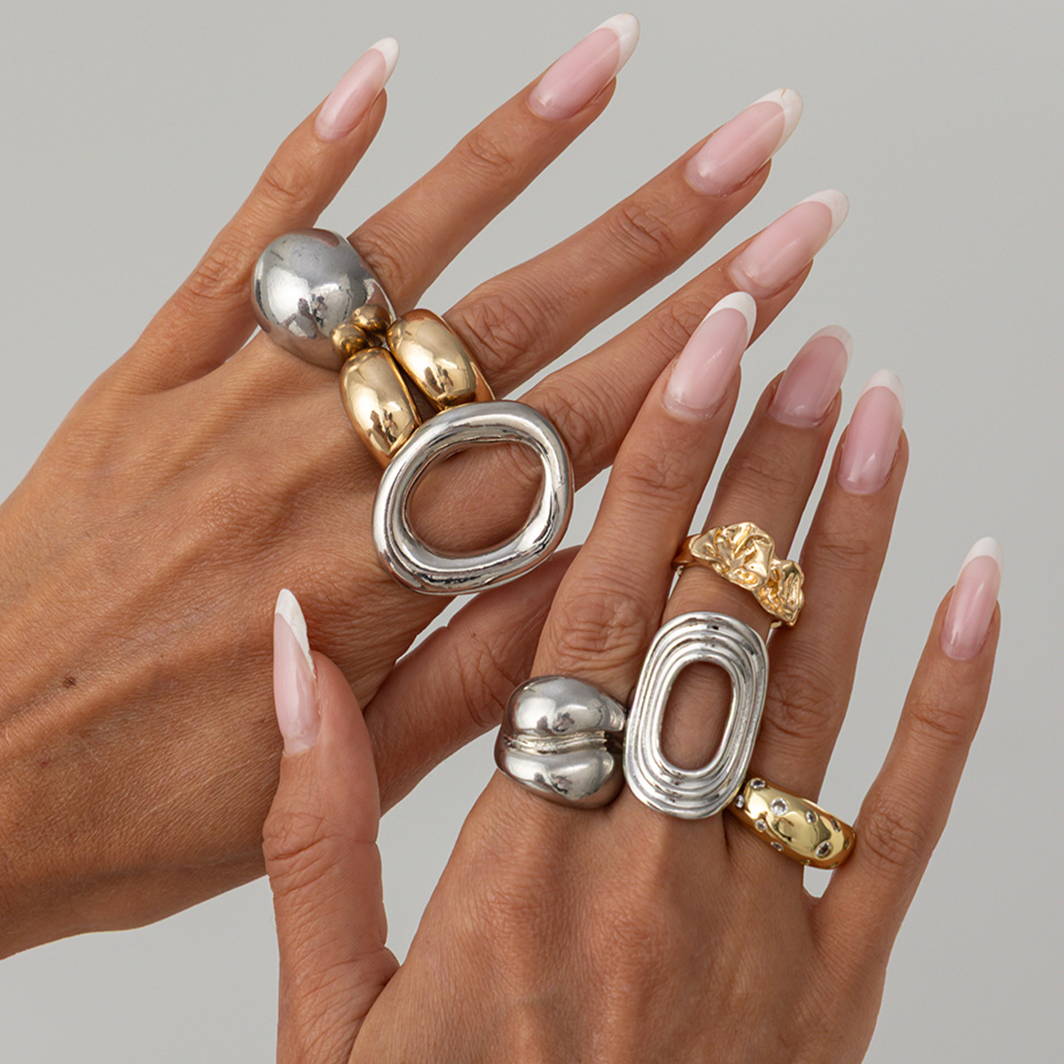 Set di 8 anelli vintage punk i - Vintage Punk Knuckle Rings Set recensione e prezzo