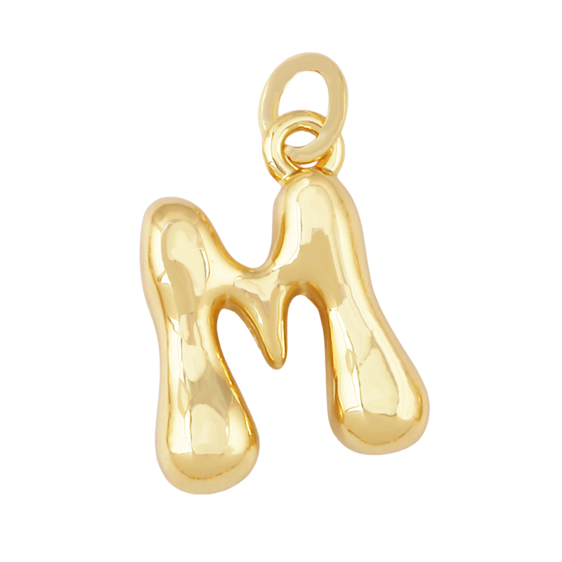 Set di 3 Ciondoli a Bolla con  - Initial Letter Necklace 18K Gold recensione e prezzo