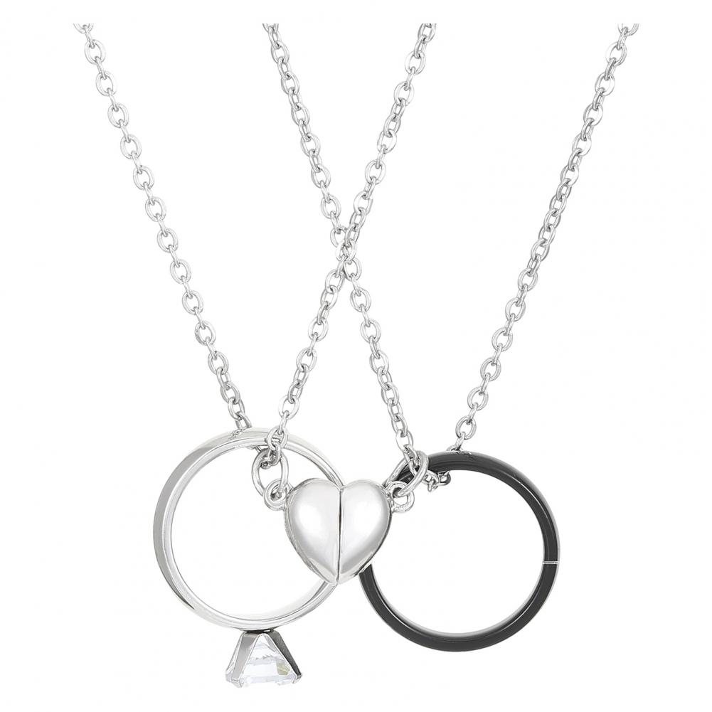 Collana con Pendente ad Anello - Magnetic Couple Matching Necklaces recensione e prezzo