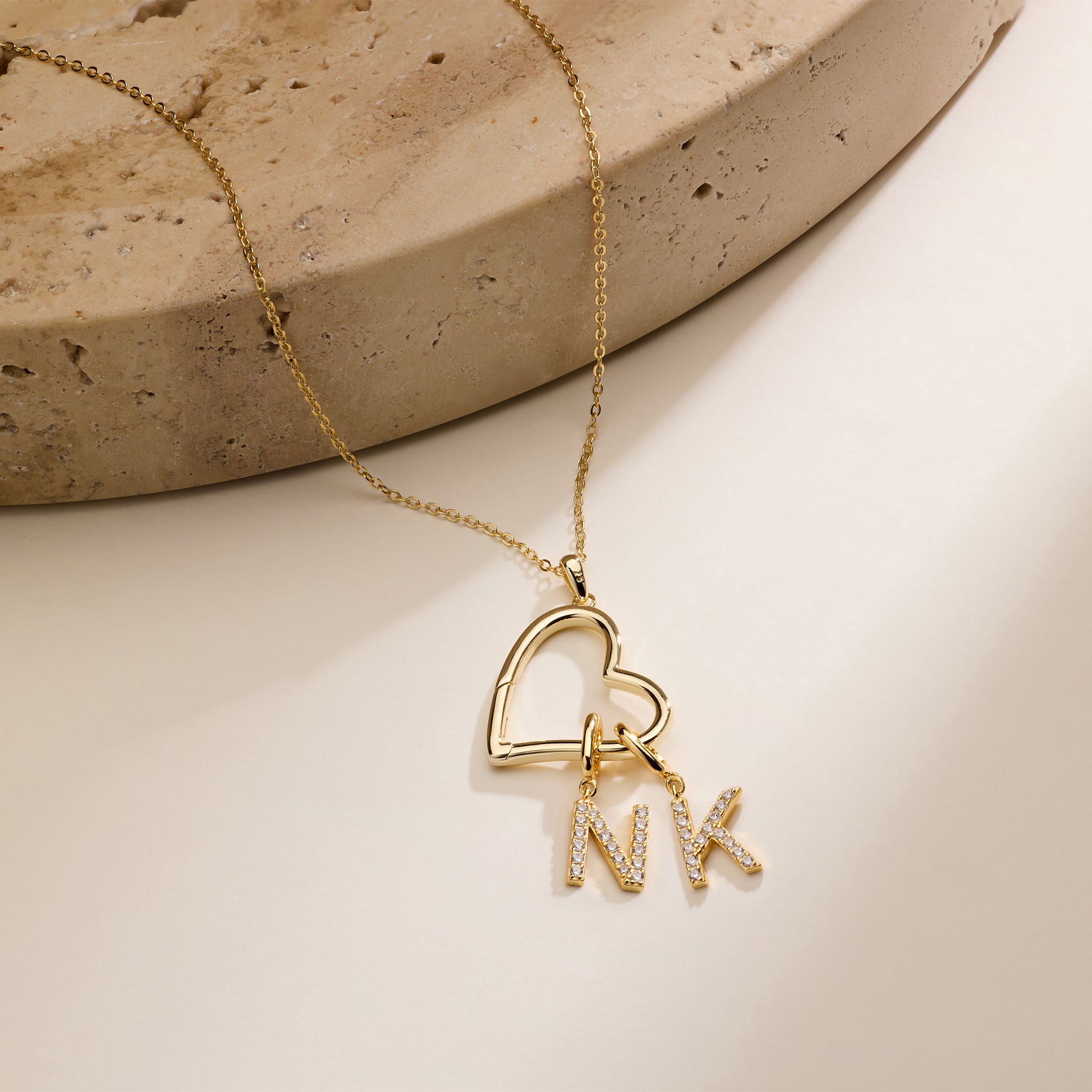Collana Personalizzata con Ini - Initial Letter Necklace 18K Gold recensione e prezzo