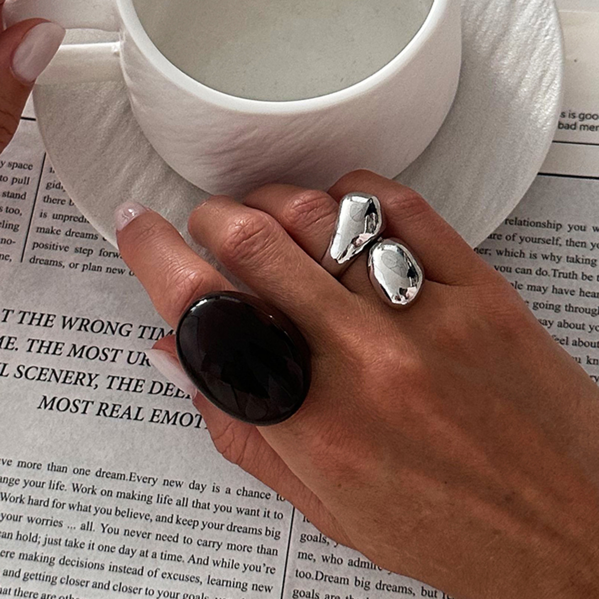SHIXIN 2 Pz/set Vintage In Met - Vintage Punk Knuckle Rings Set recensione e prezzo
