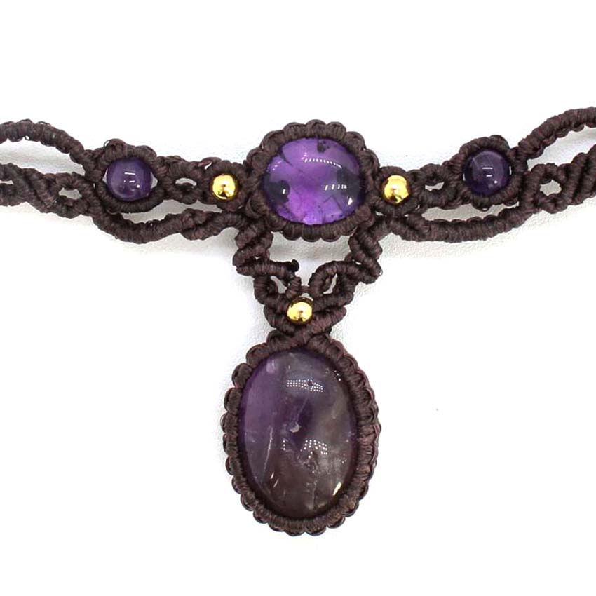 Collana con ciondolo in pietra - Crystal Pendant Necklace Natural Stone recensione e prezzo