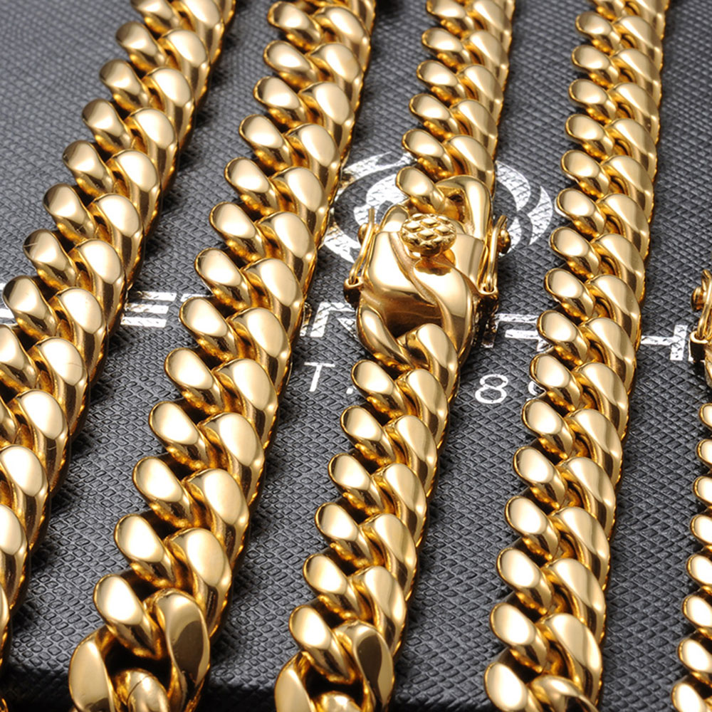 6mm/8mm/10mm/12mm Hip-Hop Colo - Cuban Link Chain 12Mm recensione e prezzo