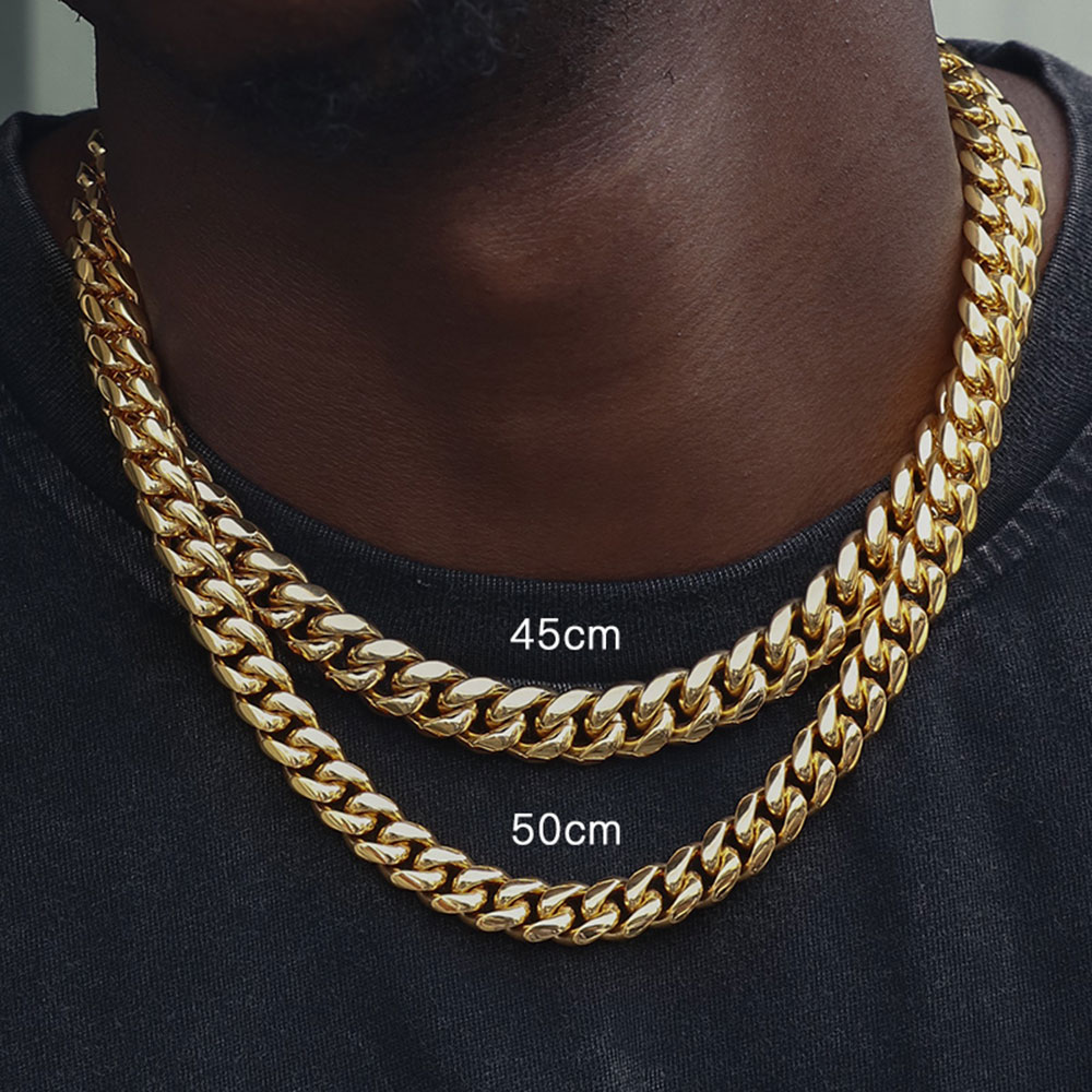 6mm/8mm/10mm/12mm Hip-Hop Colo - Cuban Link Chain 12Mm recensione e prezzo