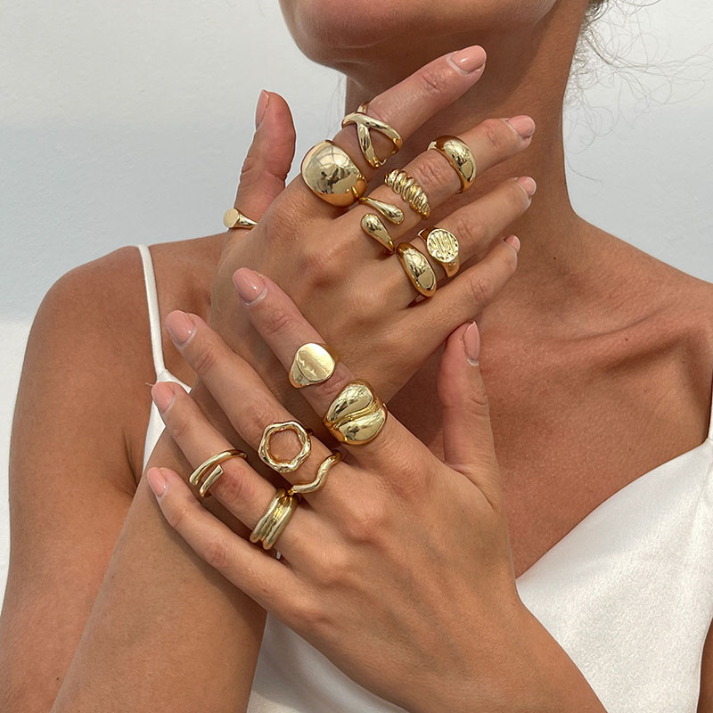 Anelli di metallo vintage di m - Vintage Punk Knuckle Rings Set recensione e prezzo