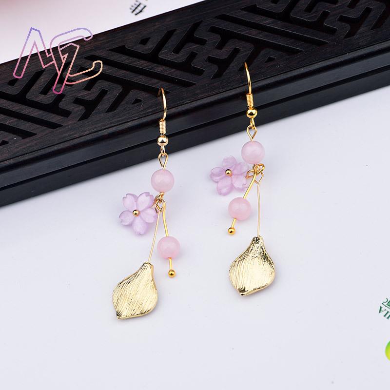 Orecchini con fiori di giada n - Earrings recensione e prezzo