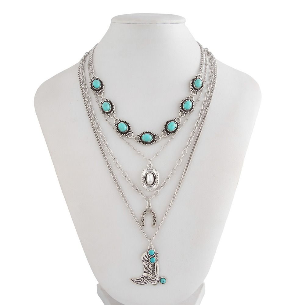 Collana girocollo con ciondolo - Layered Pendant Necklace Aesthetic recensione e prezzo