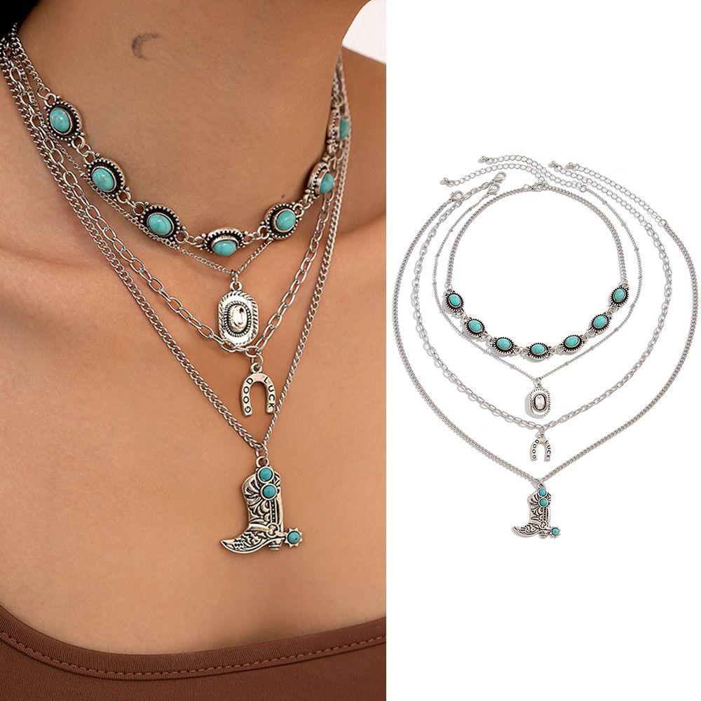 Collana girocollo con ciondolo - Layered Pendant Necklace Aesthetic recensione e prezzo
