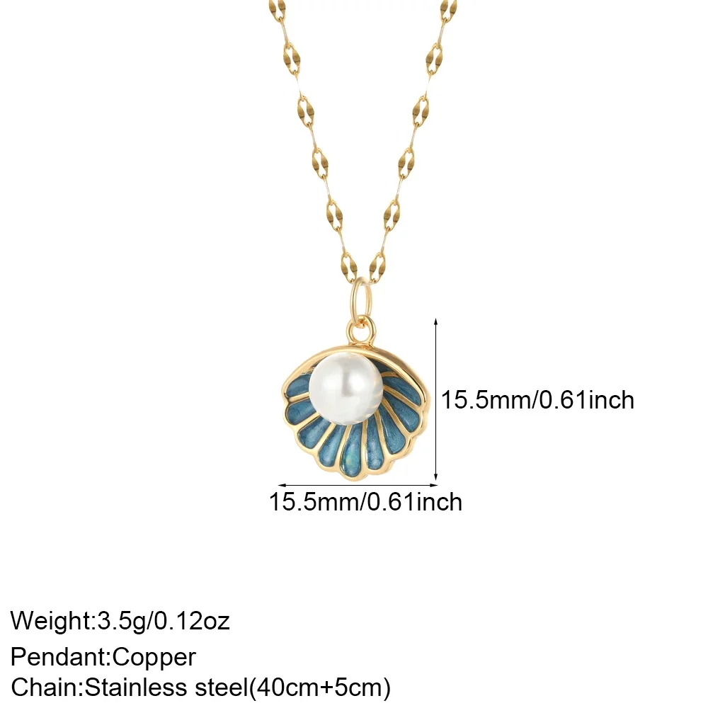 Simpatica stella marina conchi - Cross Pendant Necklace Gold recensione e prezzo