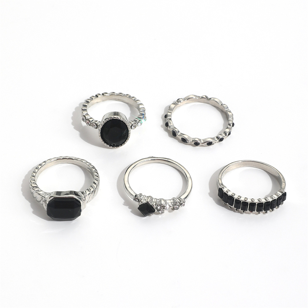 Set di anelli in pietra di cri - Vintage Punk Knuckle Rings Set recensione e prezzo