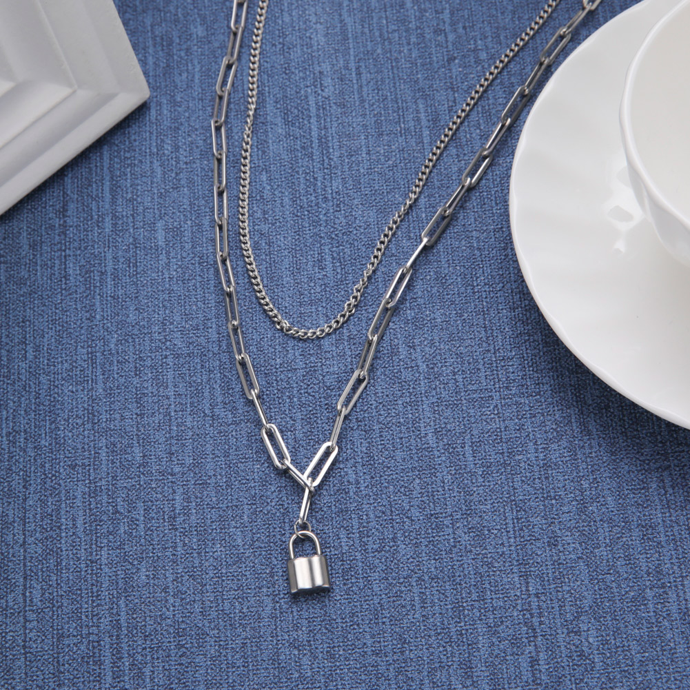 Unift Collana da uomo con cion - Layered Pendant Necklace Aesthetic recensione e prezzo