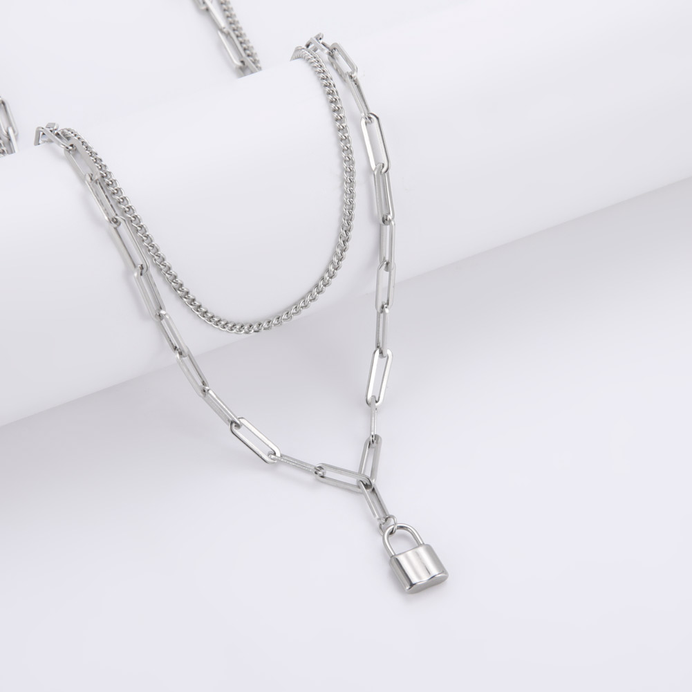 Unift Collana da uomo con cion - Layered Pendant Necklace Aesthetic recensione e prezzo
