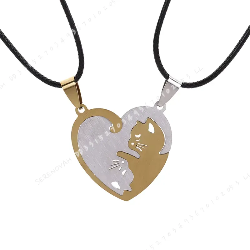 1 Paio di Creativi e Simpatici - Magnetic Couple Matching Necklaces recensione e prezzo
