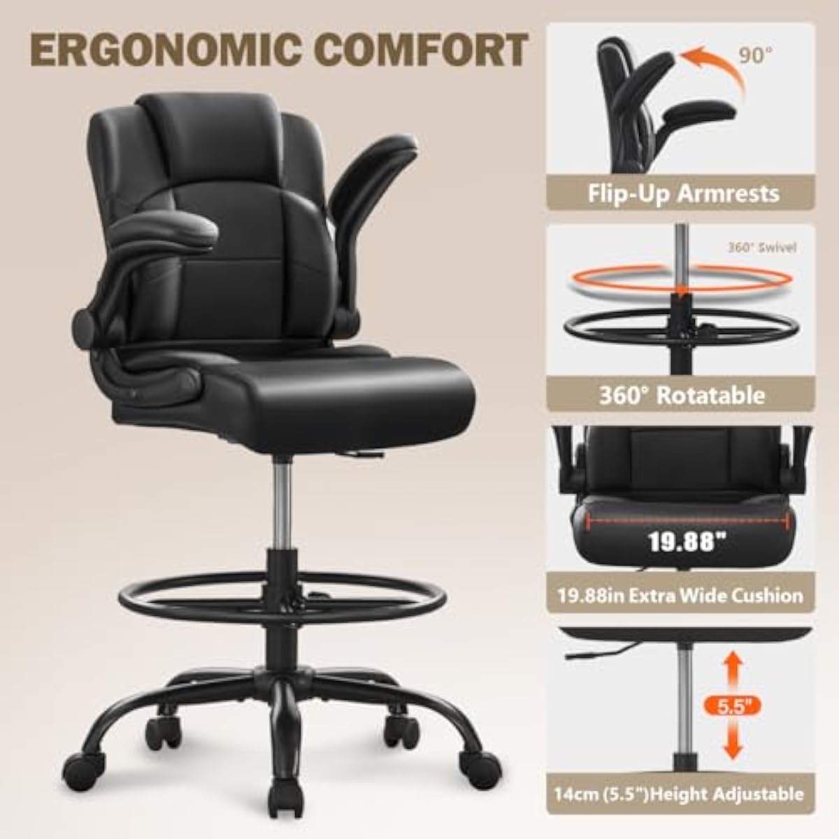 Sgabello ergonomico alto per s - Rings recensione e prezzo