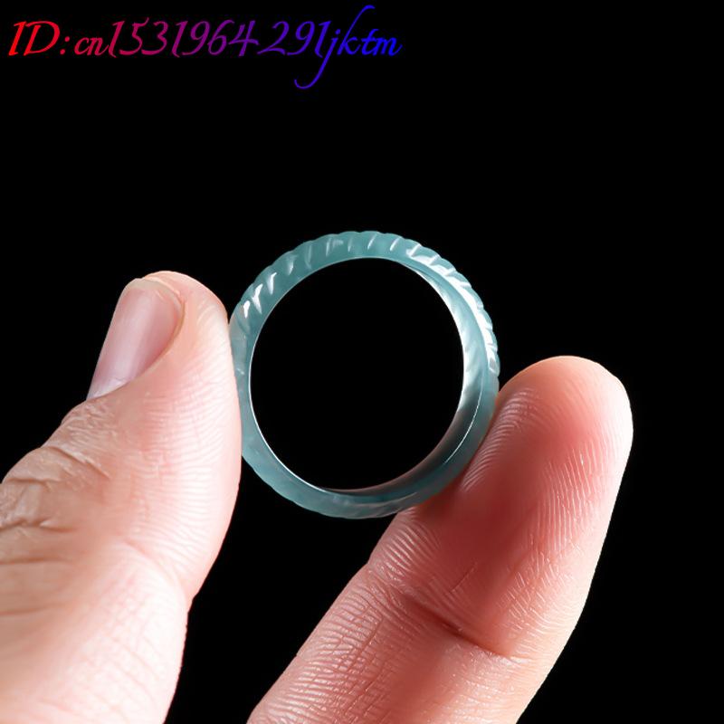 Anelli di Giada Birmana Blu Au - Rings recensione e prezzo