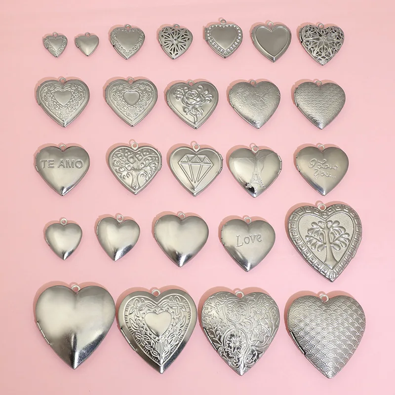 BoYuTe (20 pezzi/lottp) ciondo - Heart Locket Necklace Photo recensione e prezzo