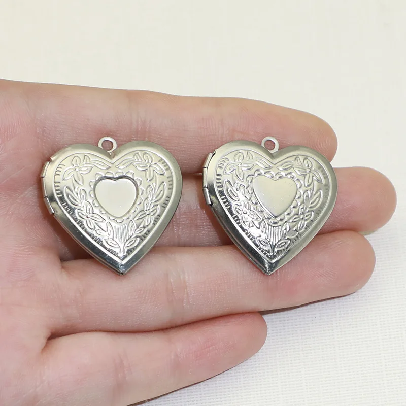 BoYuTe (20 pezzi/lottp) ciondo - Heart Locket Necklace Photo recensione e prezzo
