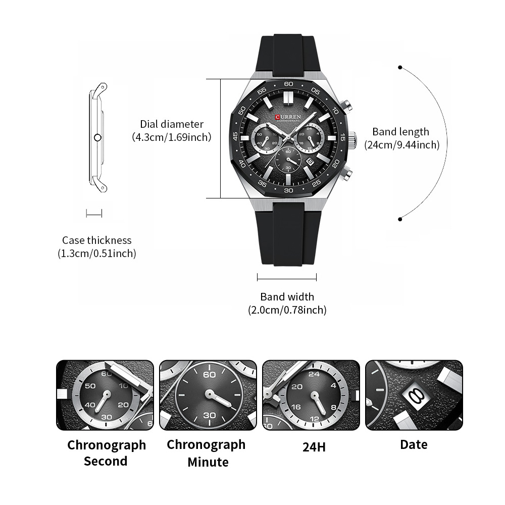 CURREN Orologio Sportivo da Uo - Watch Accessories recensione e prezzo