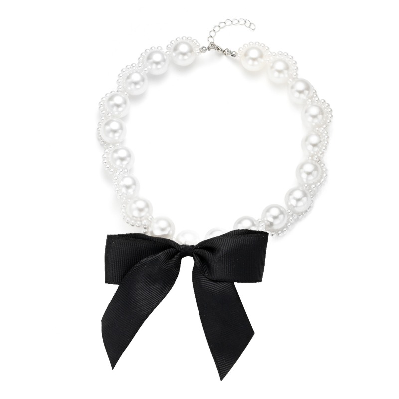 Collana girocollo con nastro d - Pearl Choker Necklace Vintage recensione e prezzo