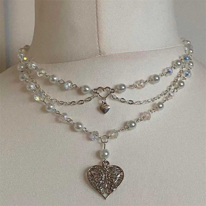 Collana di perle a forma di cu - Pearl Choker Necklace Vintage recensione e prezzo