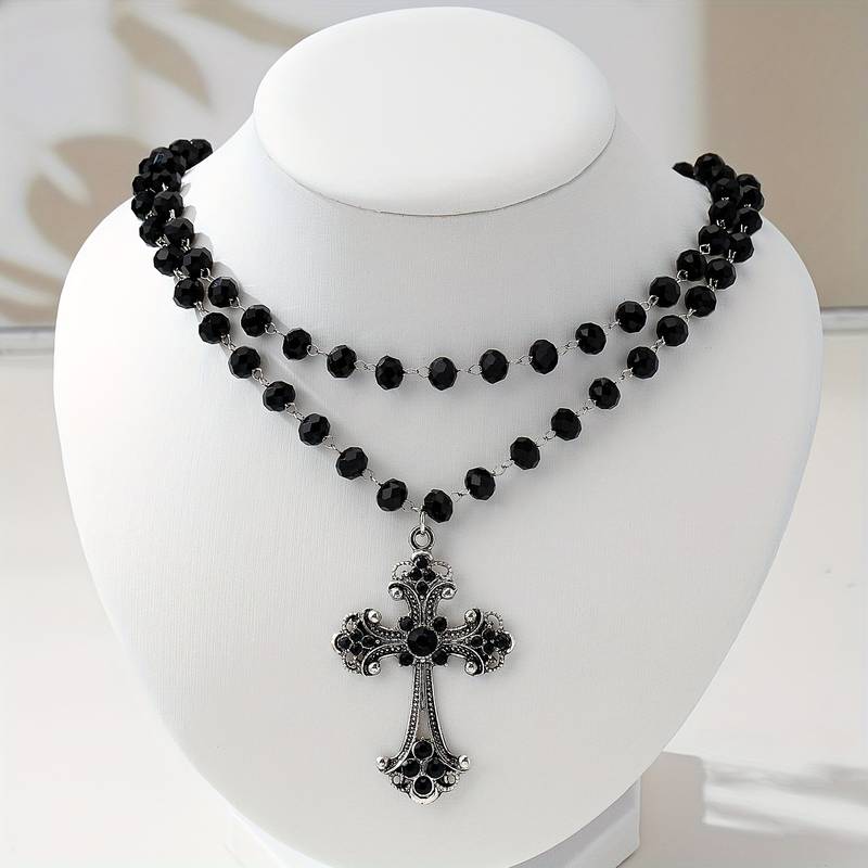 Collana a strati Y2K Grunge Go - Layered Pendant Necklace Aesthetic recensione e prezzo