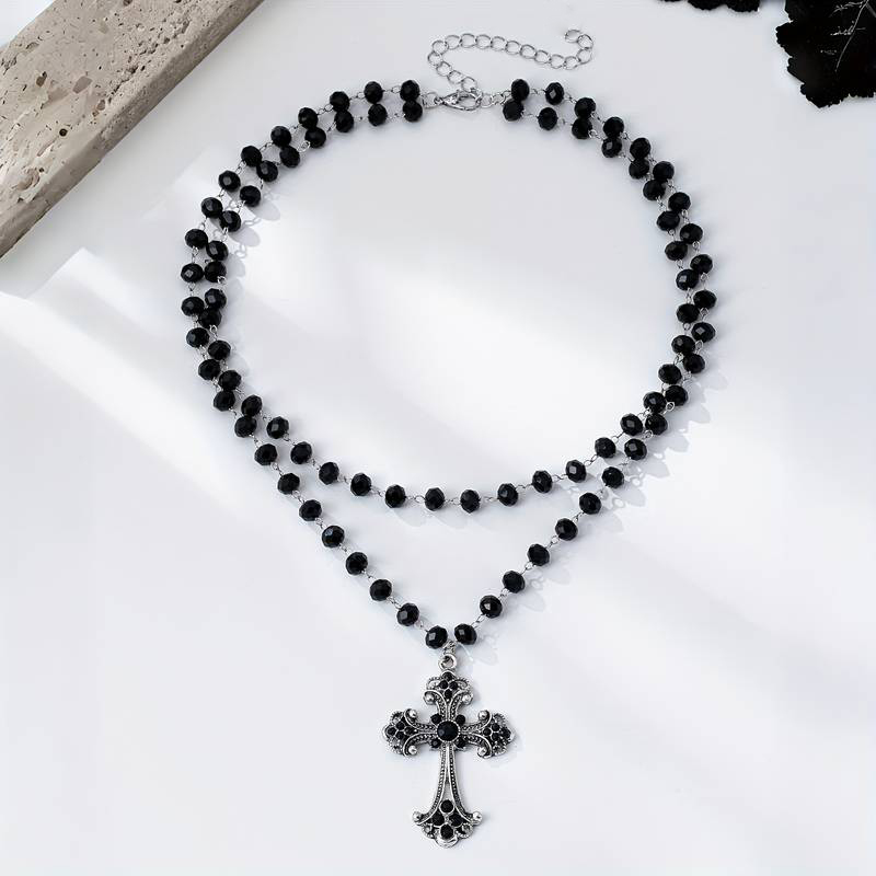 Collana a strati Y2K Grunge Go - Layered Pendant Necklace Aesthetic recensione e prezzo