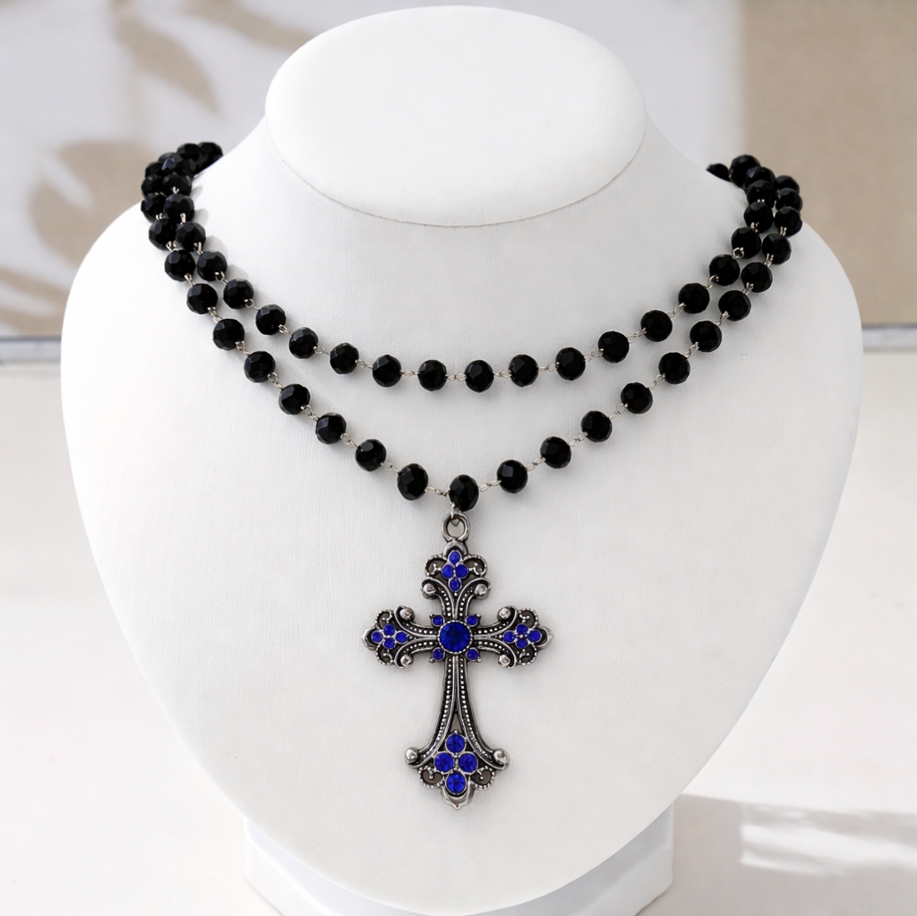 Collana a strati Y2K Grunge Go - Layered Pendant Necklace Aesthetic recensione e prezzo